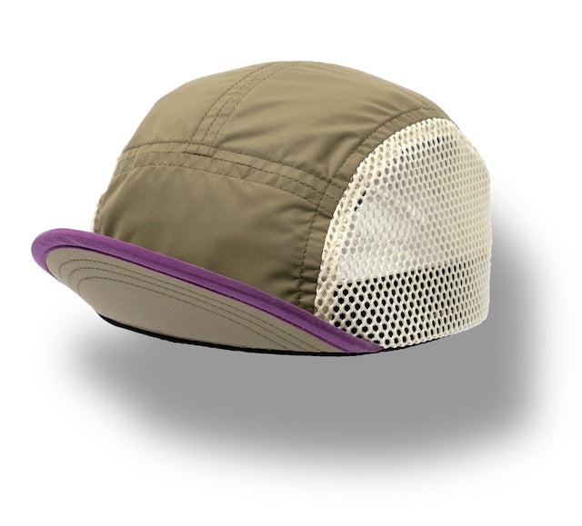 【NEW】ヴェロスピカ（Velo Spica）P.S.C Cap "Cycling" PSCCAP カラー：Khaki / Purple