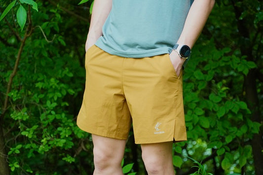 【NEW】ティートンブロス（Teton Bros.）× スカイハイマウンテンワークス（Sky High Mountain Works：SHMW）× ムース（MOOSE）別注 スクランブリングショーツ（Scrambling Short）TB231-60 カラー：BRONZE