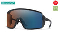 SMITH Pursuit Matte Black AsiaFit (CP Glacier Photochromic Copper Blue Mirror/Clear) 205001840