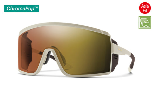 スミス（SMITH） Pursuit Matte Bone AsiaFit（CP Glacier Photochromic Copper Gold Mirror / Clear）205001842