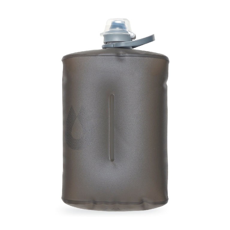 Hydrapak Stow Bottle, 1L, Mammoth Gray, GS330M