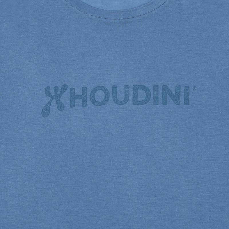 フーディニ（HOUDINI） ツリーティードローイングロゴ（Tree Tee Drawing Logo）130100 カラー：True Blue