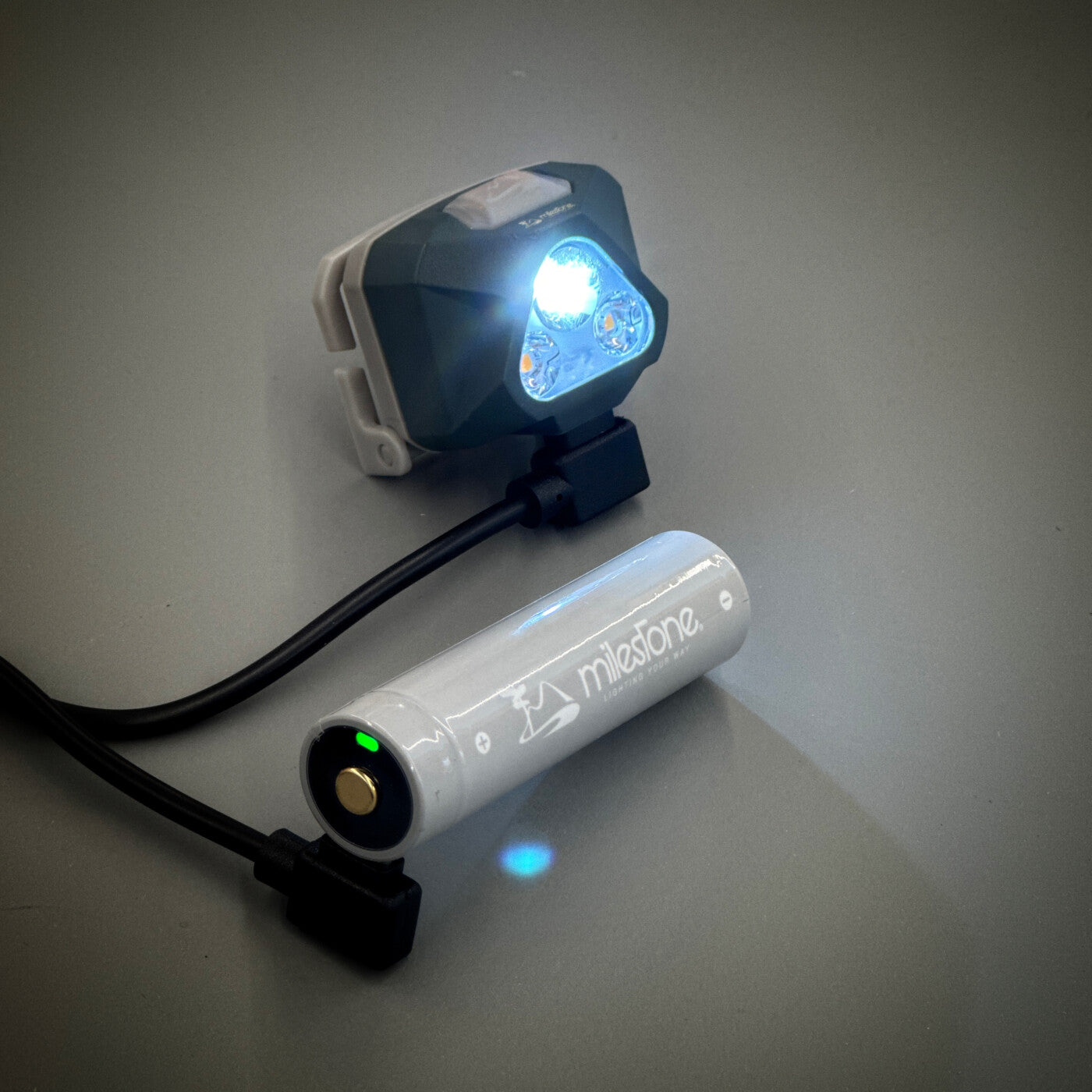 Milestone USB Rechargeable Headlamp USB Type-C Rechargeable Model MS-G4