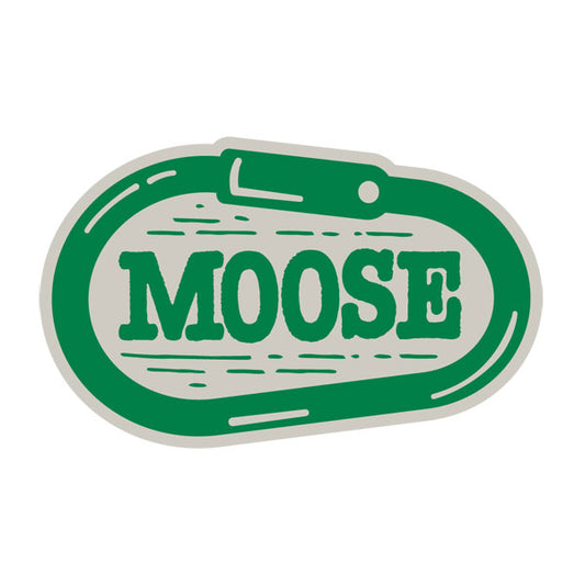 ムース（MOOSE） ステッカー（カラビナグリーン） ｍsticker2