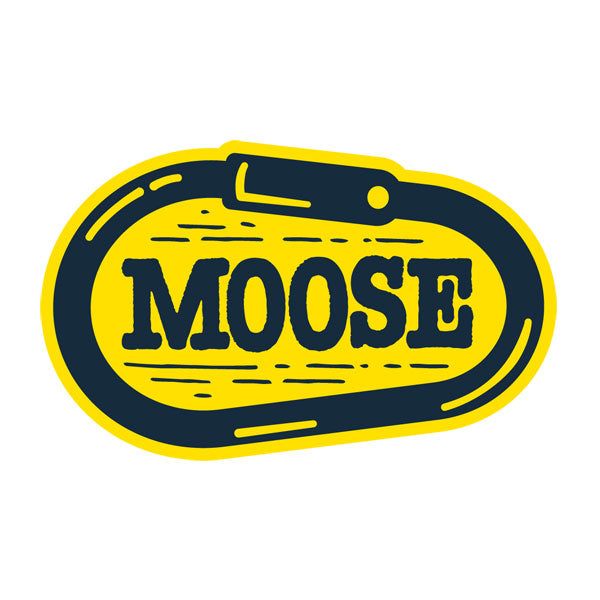 ムース（MOOSE） ステッカー（カラビナイエロー） ｍsticker1