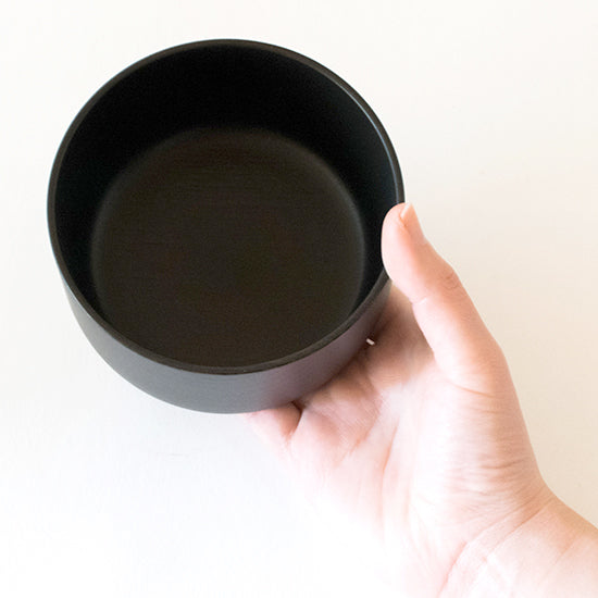 ヴィヴァフデ　山のうつわ　ブラック　手持ち