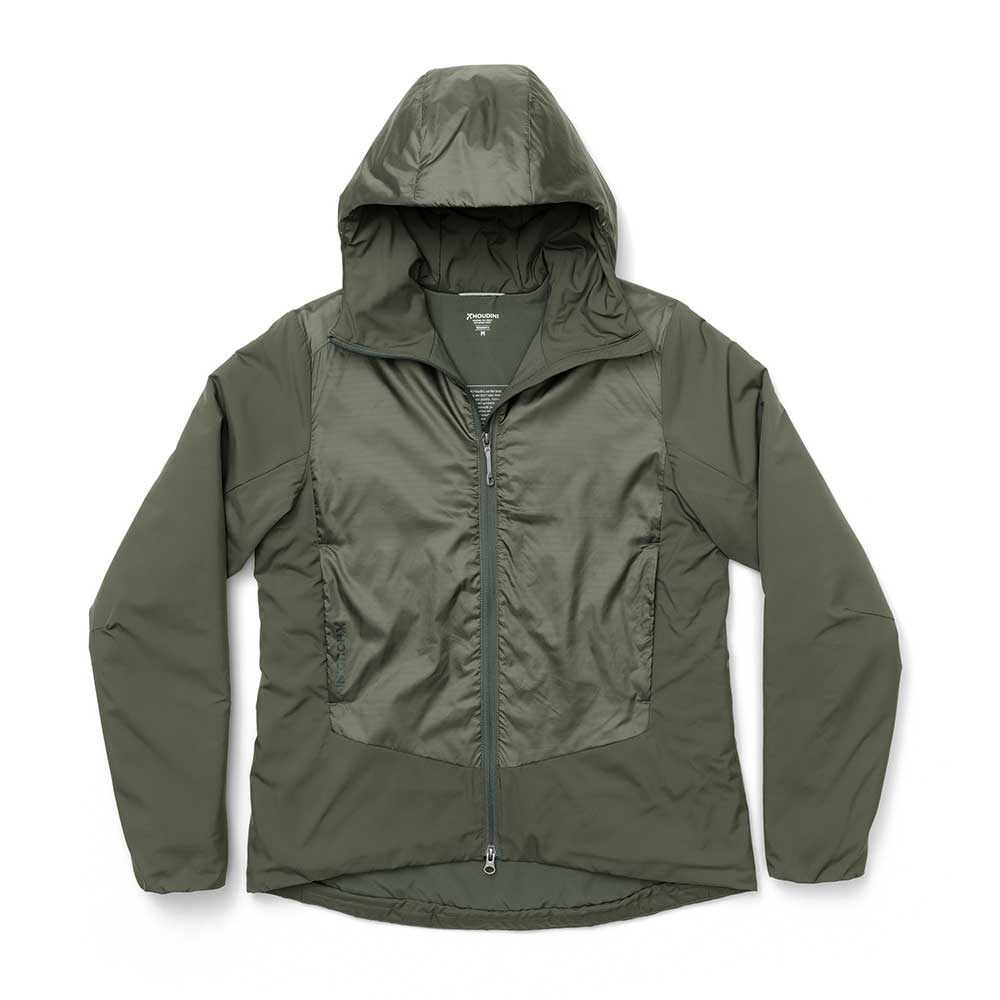 フーディニ（HOUDINI） 【女性用】ムーンウォーク ジャケット（Moonwalk Jacket）800063 カラー：Baremark Green