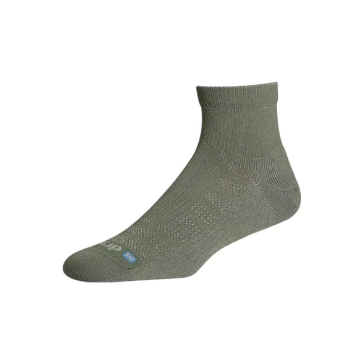 ドライマックス（DRYMAX） ライトハイキング1/4クルー（Lite Hiking 1/4Crew） d2608 カラー：Foliage Green/Anthracite