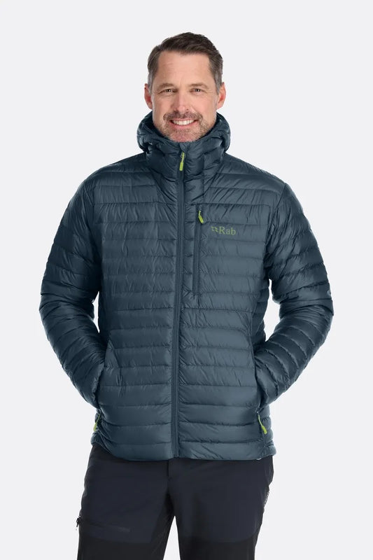 ラブ（Rab） マイクロライトアルパインダウンジャケット（Microlight Alpine Down Jacket）QDB-12  カラー：Orion Blue