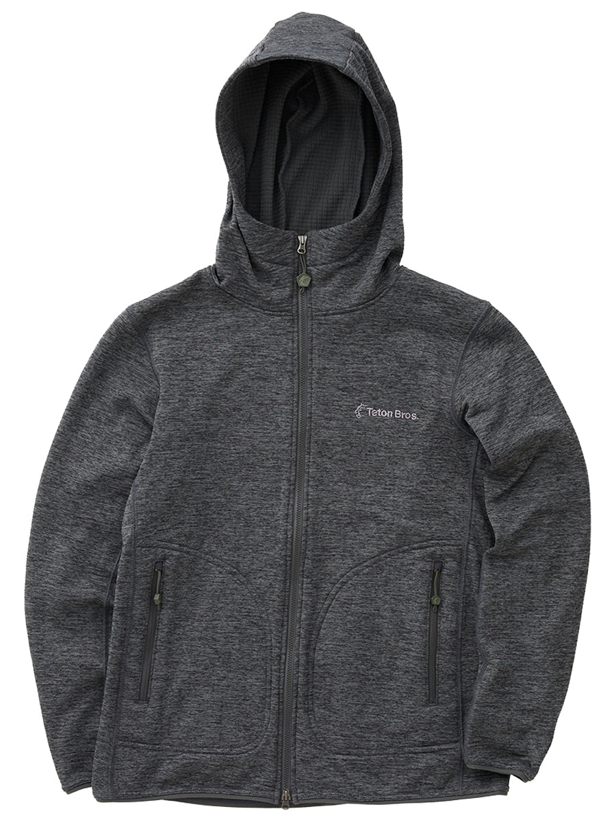 ティートンブロス（TetonBros.）【女性用】グラフェン ジップ フーディー ウィメンズ（Graphene Zip Hoody W'S） TB223-38W カラー：Graphite Heather