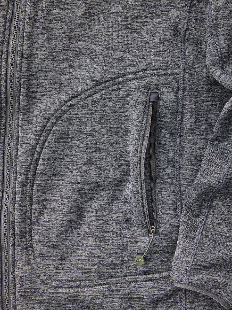 ティートンブロス（TetonBros.）【女性用】グラフェン ジップ フーディー ウィメンズ（Graphene Zip Hoody W'S） TB223-38W カラー：Graphite Heather