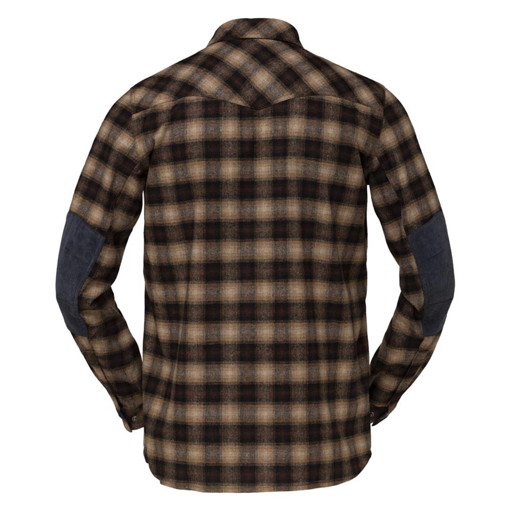 ノローナ（NORRONA） タモックウールシャツ（tamok wool Shirt）1206-19 カラー：Emperador – OUTDOOR  SPECIALITY MOOSE