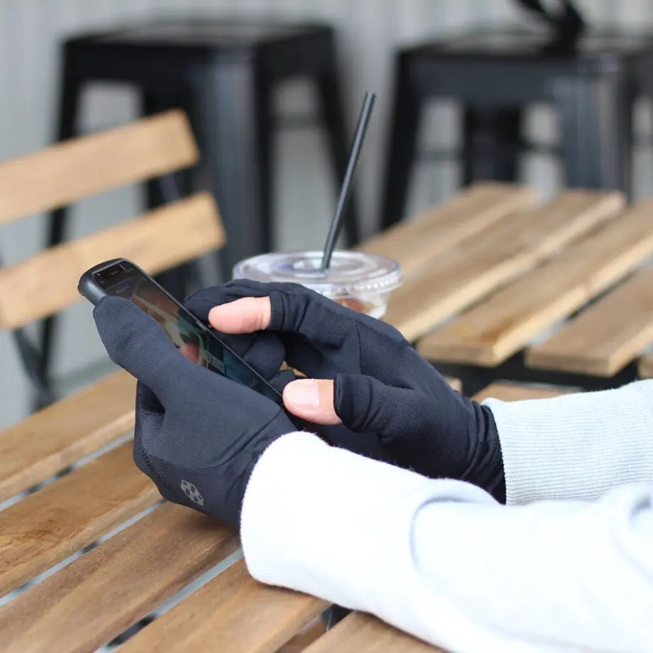 ハンズオングリッド　ホーボーグリッド　ブラック　フィールド撮影　スマホ