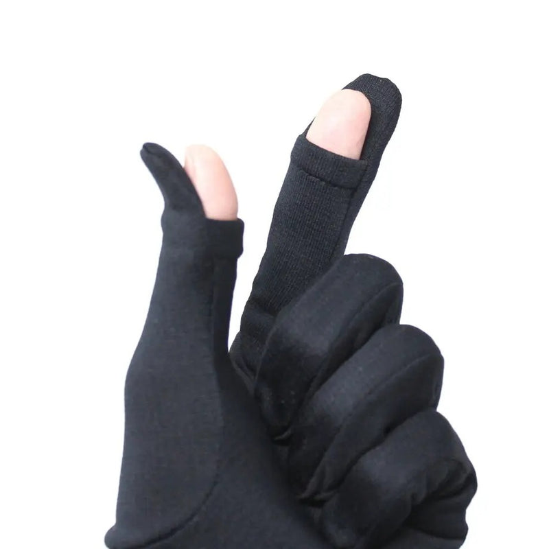 ハンズオングリッド　ホーボーグリッド　ブラック　指先