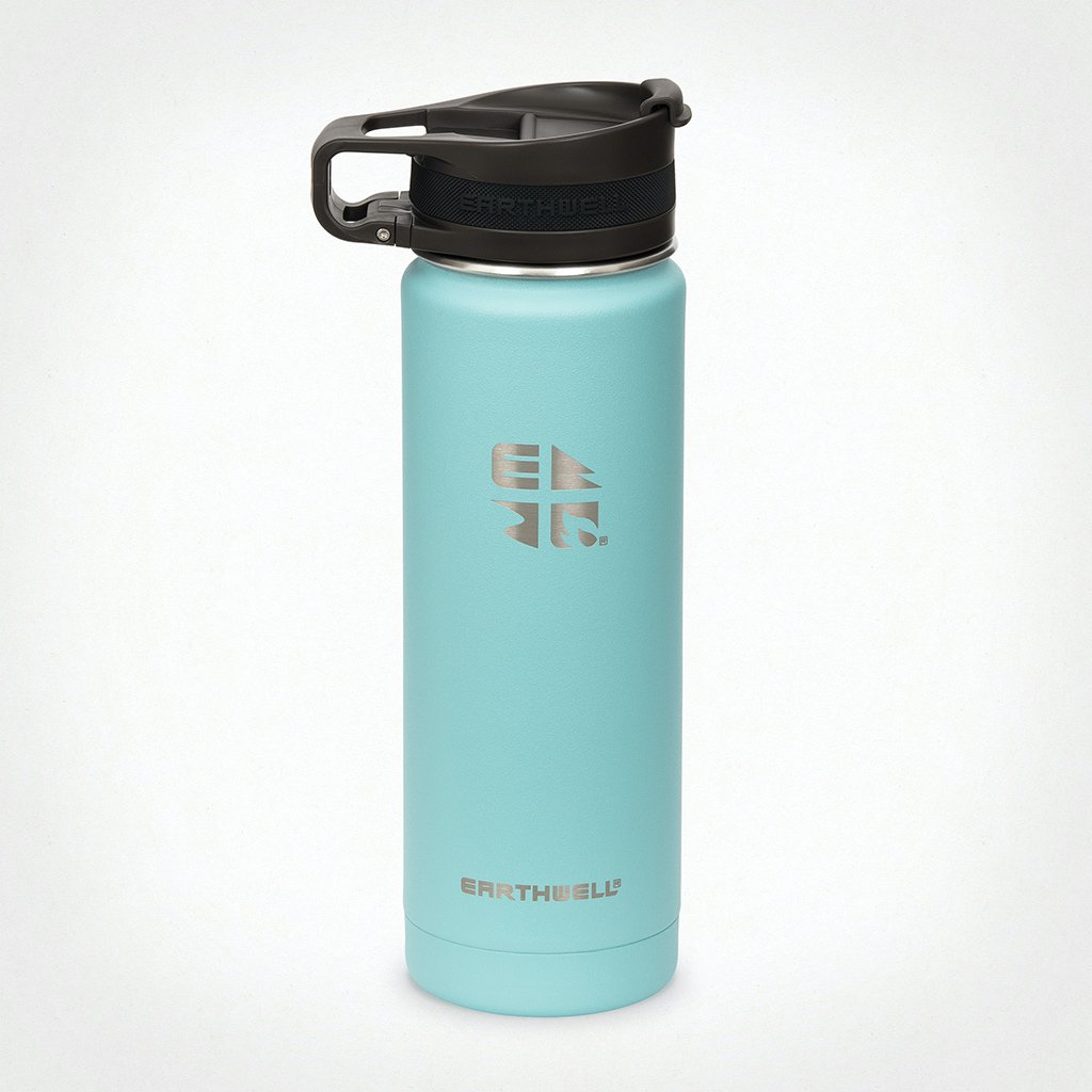 アースウェル（EARTHWELL）ロースターループボトル 20oz（20oz Roaster? Loop Bottle）VJ20-R10L カラー：Aqua Blue