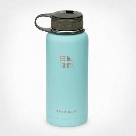 アースウェル（EARTHWELL）クーラー オープナー ボトル 32oz（32oz Kewler Opener Bottle） カラー：Aqua Blue VB32-K50B