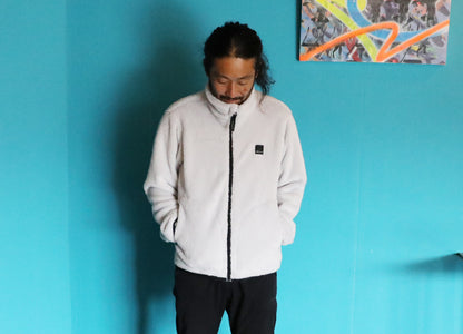 アンサー4(answer-4) ハイロフトフリースジャケット（HighLoft Fleece Jacket）カラー： Light Gray