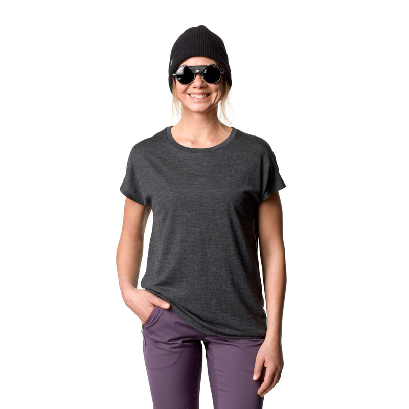 HOUDINI Women's Activist Tee 137874 Color: True Black
